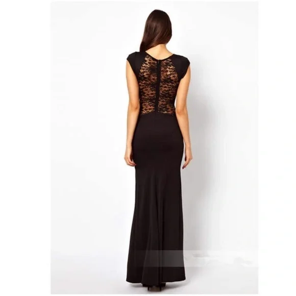 Glamorous!! TFNC lace maxi/gown. New Year’s Eve, prom, gala and more !!! - Picture 2 of 15